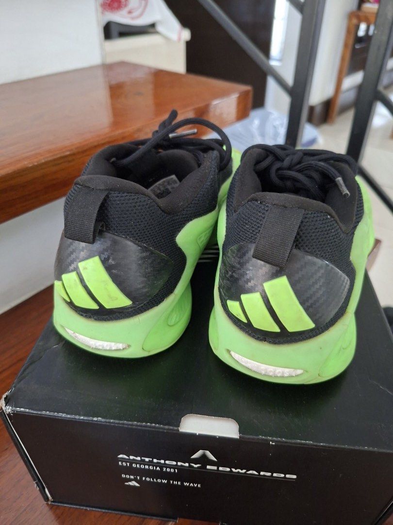 Adidas Anthony Edwards AE1 Low shoes (Category: Sneakers) located in Taguig. Submitted by flyingstar8 (Listing ID 1445621922, Image 2). Description: Size 6.5 With box RFS : decluttering .