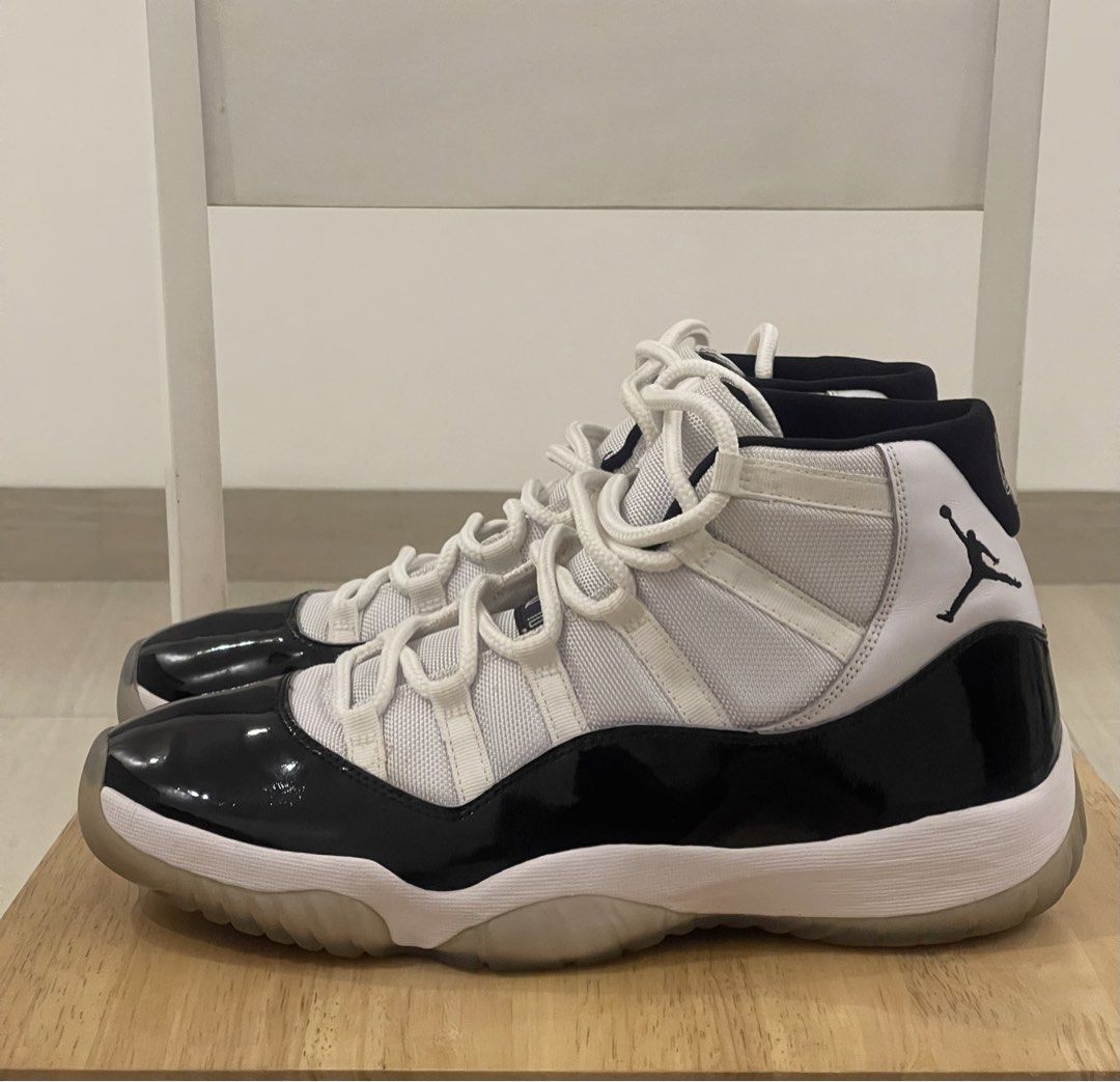 Air Jordan 11 Retro Concord "45" (Category: Sneakers) located in Antipolo. Submitted by Monchi (Listing ID 1445679948, Image 2). Description: Air Jordan 11 Retro Concord 45 Worn 4x Size 12 ₱ 6,000 .