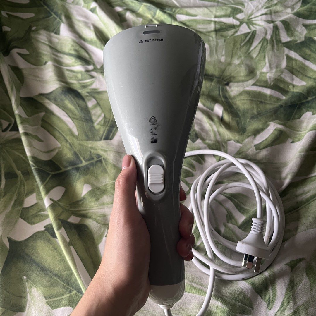 Anko Garment Steamer HS-05 (Category: Irons & Steamers) located in San Juan City. Submitted by 1104basics (Listing ID 1445648752, Image 1). Description: - Anko HS-05 Garment Steamer - Perfect for quick clothing refresh - Easy to hold and operate - Features a removable water tank - Comes with power cord and plug - Ready for immediate use.