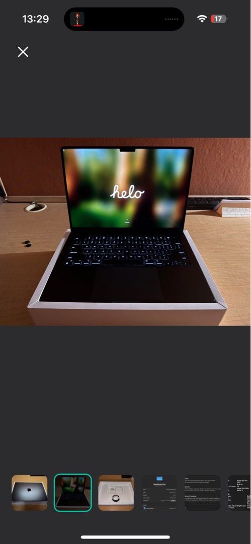 Apple MacBook Pro 14-inch M3 Pro (Nov 2023)