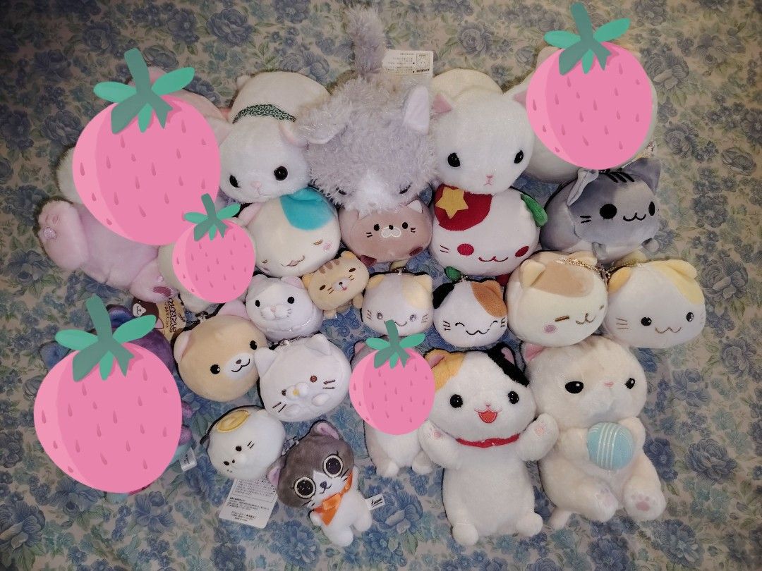 ASSORTED CUTE CAT CHARMS & SMALL PKUSHIES (Category: Charms) located in Taytay. Submitted by althea.k.r.isagan (Listing ID 1441323386, Image 1). Description: -Prices starts at 50 pesos :) - small charms to small plushies - Suitable for cat collectors and fans of unique stuffed toys -Open for bundle for discount PM 😊.