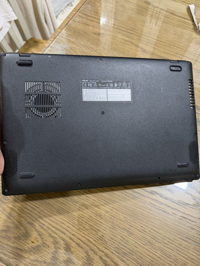 ASUS Vivobook Laptop with Box and Receipt (Category: Laptops & Notebooks) located in Angono. Submitted by annabela8910 (Listing ID 1445685973, Image 3). Description: - ASUS Vivobook Laptop (Black) - Ideal for everyday use and work - Includes original box and packaging - Original receipt from Electroworld available - Original price is ₱31,000 - Sold as is - Fully functional - Feel free to ask questions! - ₱8,700 only.