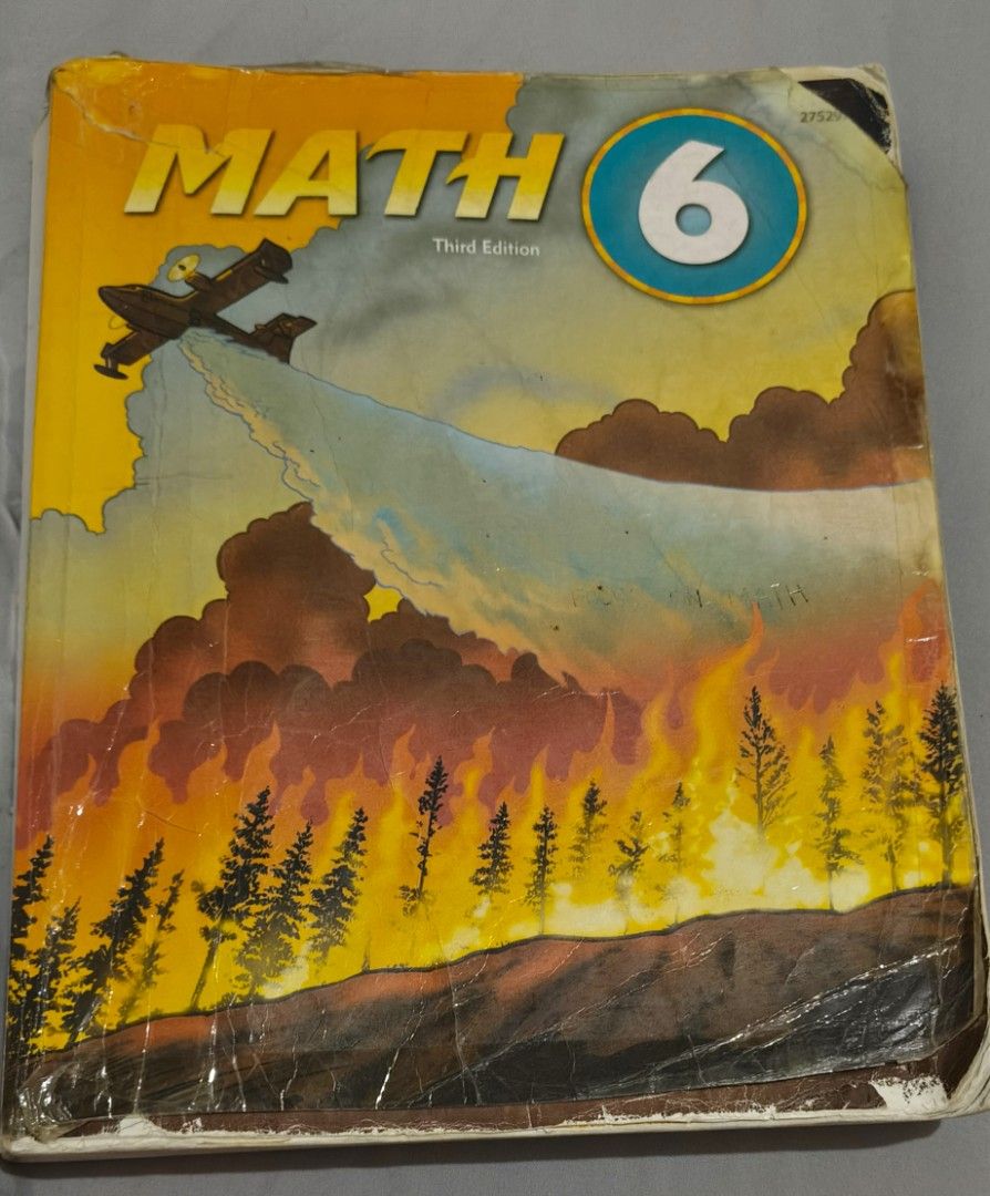BJU Math 6 Textbook - Third Edition (Category: Textbooks) located in Trece Martires City. Submitted by prelovedby84 (Listing ID 1445613132, Image 1). Description: - Math 6 Textbook, Third Edition -semi glossy pages - Ideal for 6th-grade math curriculum - Cover shows some wear and edge scuffs - Interior pages have some pencil markings (erasable).