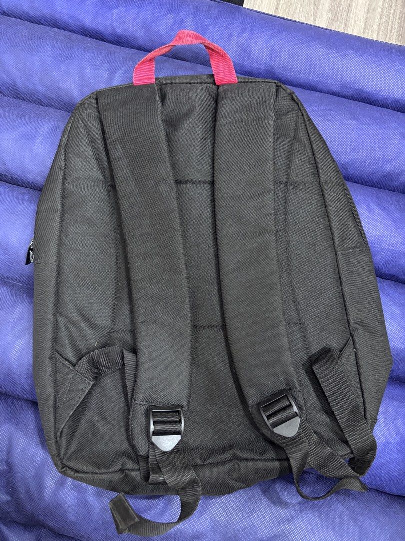 Black Asus Backpack (Category: Backpacks) located in Quezon City. Submitted by foreverj.ph (Listing ID 1445648273, Image 2). Description: - Stylish black Asus backpack - Convenient front zip pocket - Large main compartment for ample storage - Padded straps for maximum comfort - Unique pink top loop detail - Ideal for school, work, or everyday use -Used 1x and stored prperly.