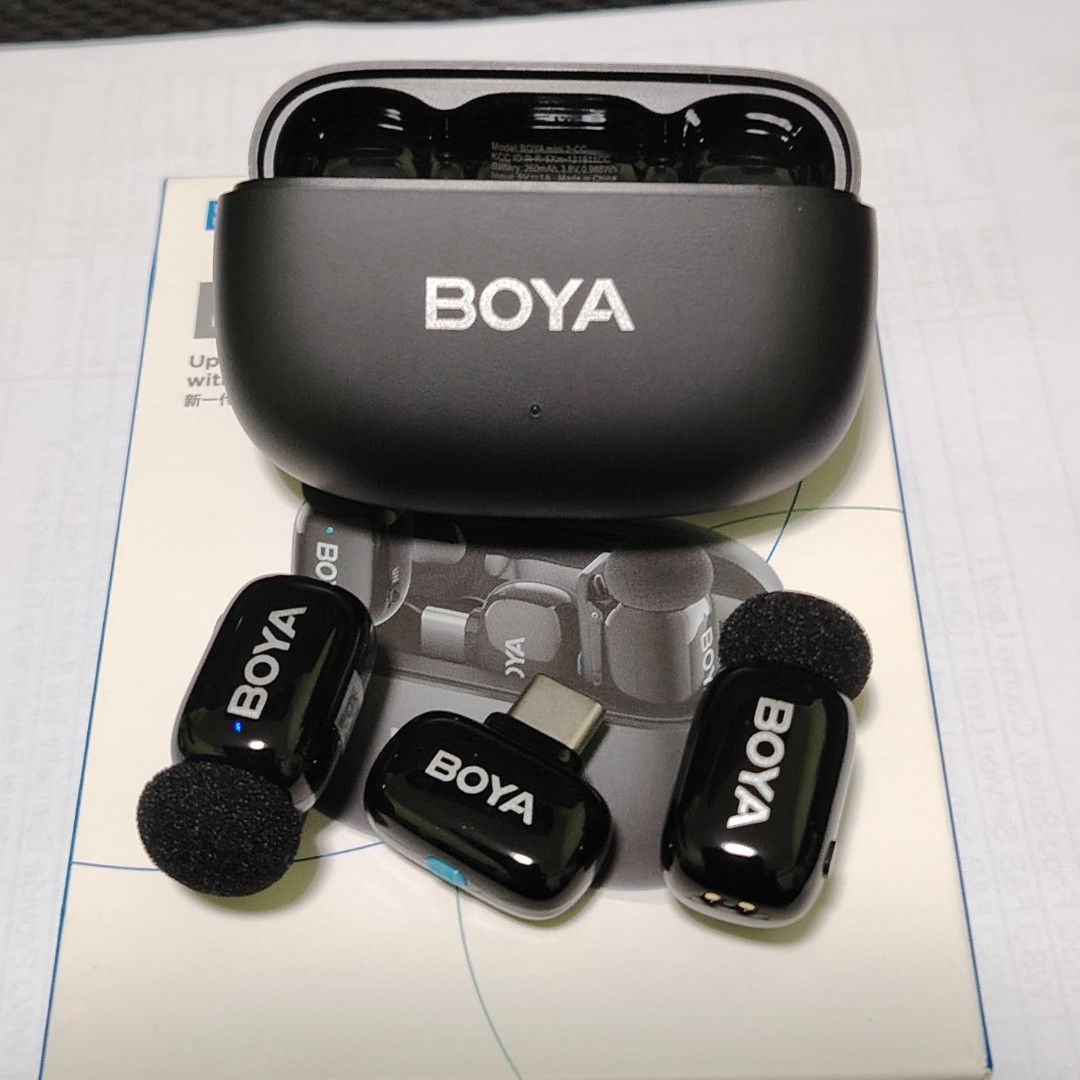 BOYA mini 2 Super Mini Wireless Microphone