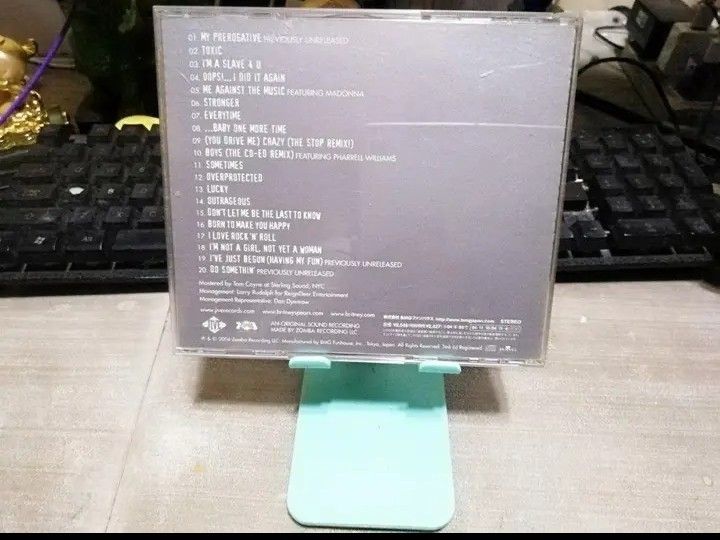 BRITNEY SPEARS cd - GREATEST HITS MY PREROGATIVE cd album (Category: CDs & DVDs) located in Valenzuela. Submitted by salvatore-888 (Listing ID 1445687565, Image 2). Description: 💽Britney Spears Greatest Hits: My Prerogative CD Albums. 💽 850 Pesos 💽Japan Edition CD Album 💽Imported from Tokyo, Japan 💽 All in Good Conditions - Almost New 💽All Original CD album - (NOT Digital Copy) 💽Via LBC ang shipping. 💽Free shipping..