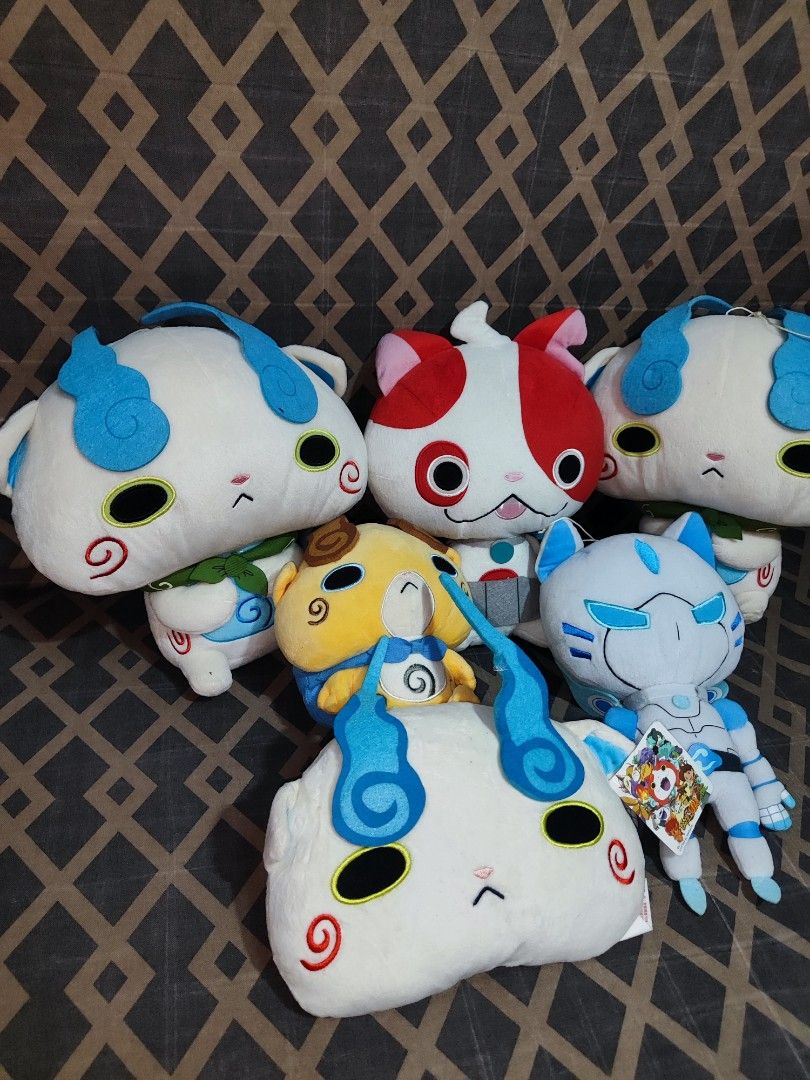 Bundle Mixed Yo-kai Watch Plushie Toys (Category: Plushies & Soft Toys) located in Quezon City. Submitted by understuffcollectibles (Listing ID 1445639088, Image 2). Description: ₱1,500 Size: Medium Plushies 6pcs 💢 Need Wash / Stock Item Courier J&T or Lalamove around Metro Manila.
