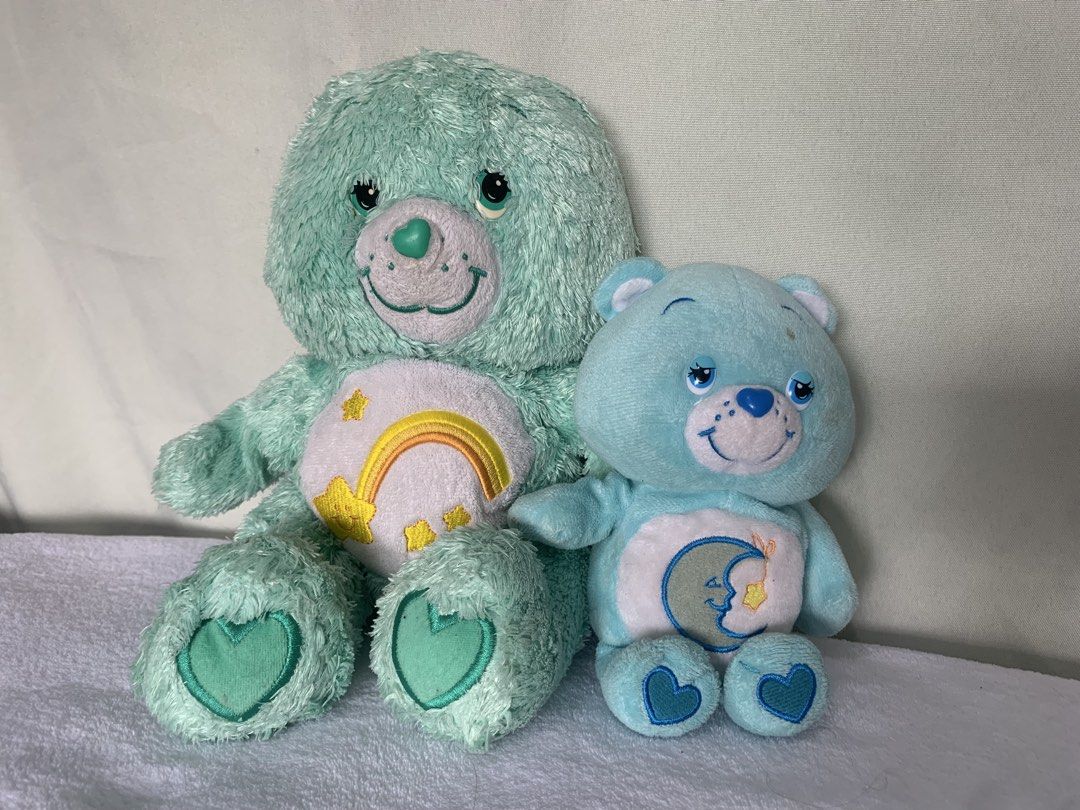 Care Bears Plush Set Wish and Bedtime Bear (Category: Plushies & Soft Toys) located in Quezon City. Submitted by breadjinniecheeks (Listing ID 1445676548, Image 1). Description: BUNDLE SET! no tingi 🙇🏻‍♀️ - need wash! - check pics for details, selling as is. MOP: May@ only MOD: J&T or Lalamove/Grab.