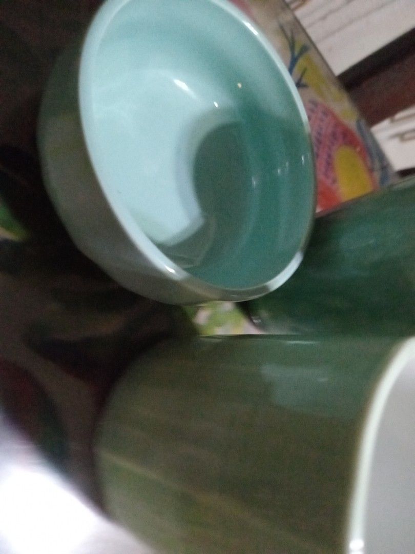 Celadon vinatahe mug and bowl branded items (Category: Coffee & Tea Tableware) located in Manila. Submitted by padillahe35291 (Listing ID 1445614409, Image 2). Description: .
