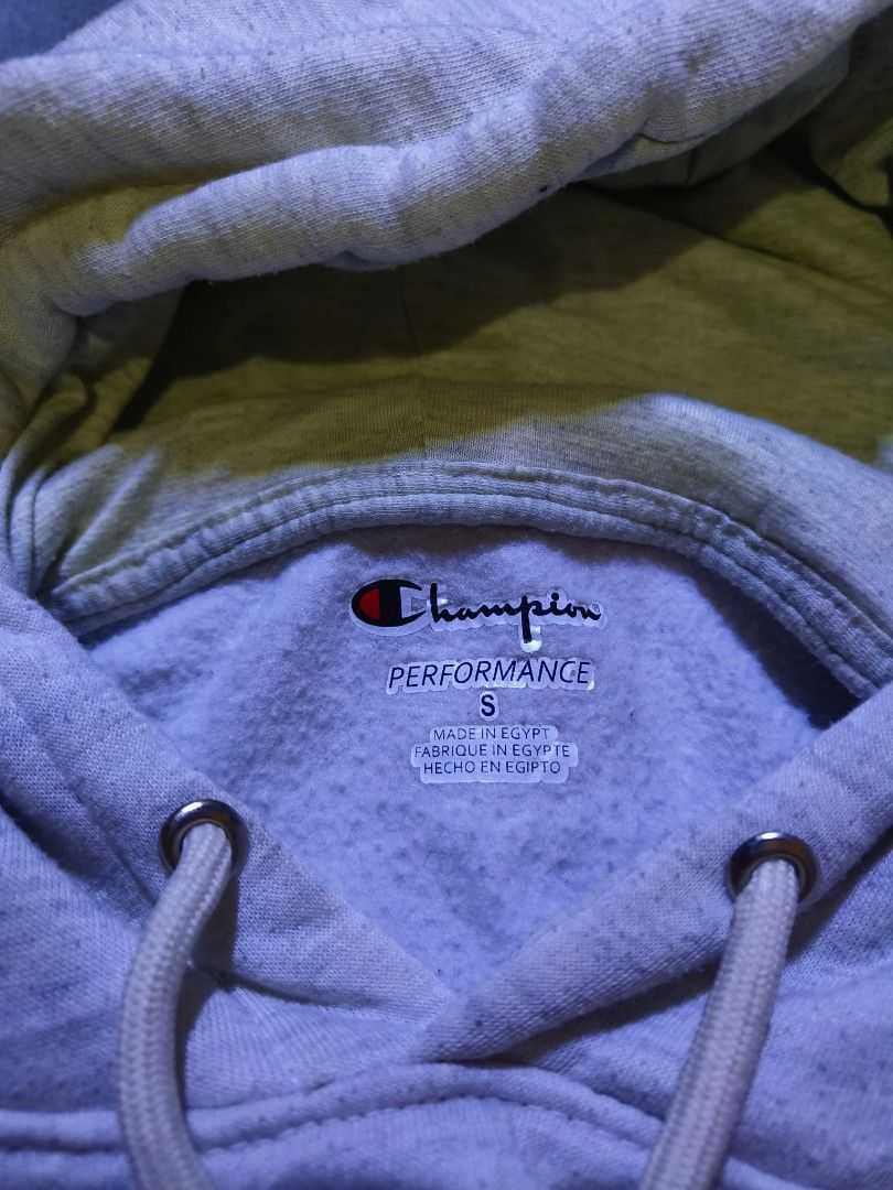 Champion Grey Hoodie (Category: Coats, Jackets and Outerwear) located in Cebu City. Submitted by drapdrapdrap (Listing ID 1445766838, Image 2). Description: Brand: Champion Grey Hoodie Price: 500php + SF 💸💸💸 Dimension/Size: Small Width-22 , Length-27 Condition: 9 Color: Grey Issues: None MOP: GCASH Location: Mandaue CC, Cebu CC. Ship Via: Lalamove, J&T, JRS, LBC ✈️🛥️🛵 PM if interested. GOD SPEED! ⚡.