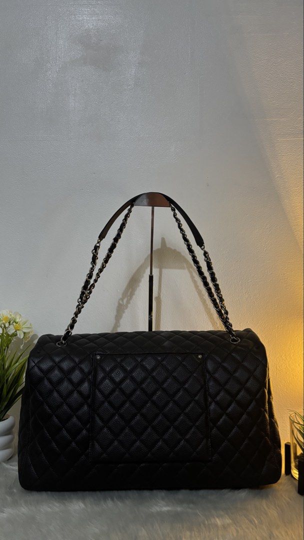 CHANEL MAXI FLAP (Category: Luxury Bags & Wallets) located in Manila. Submitted by Bagstatic_luxuries (Listing ID 1445753675, Image 3). Description: OMG!!! SUPER RARE IN OUR COLLECTION!!! 🔥🔥🔥 With original dustbag Japan sourced 🇯🇵.