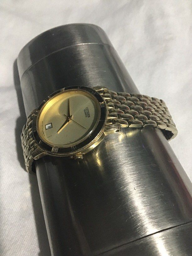 Citizen Quartz authentic (Category: Luxury Watches) located in Baguio. Submitted by agozun61 (Listing ID 1445787105, Image 2). Description: Quartz authentic gold plated good condition..