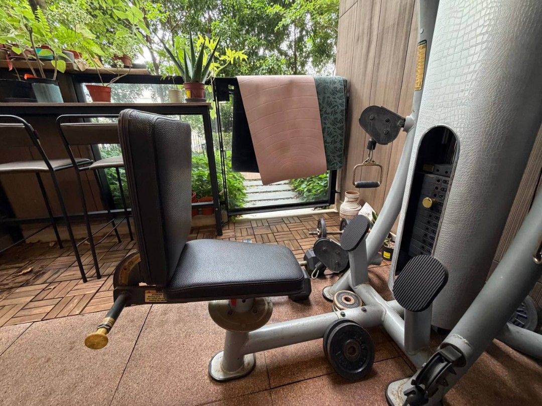 Compact Cable Machine (Category: Cardio & Fitness Machines) located in Singapore. Submitted by llnd (Listing ID 1445725767, Image 3). Description: Weighted cable machine good for home workout regimes that need all-in-one cable solutions. Bought this machine off a physiotherapy company that used it for weights training and physiotherapy recovery. I am selling due to moving house otherwise would continue using. All cables are still really smooth an