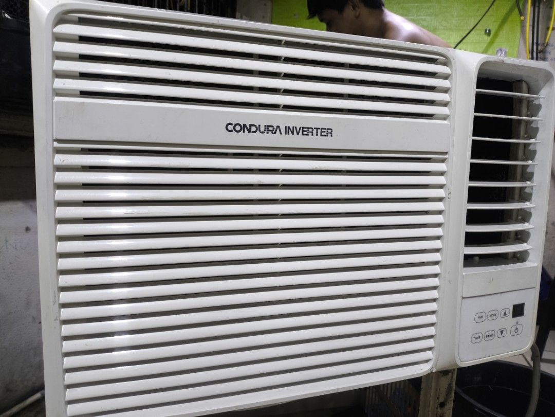 Condura Inverter Window Type Aircon (Category: Air Conditioning and Heating) located in Manila. Submitted by jacobairconshop (Listing ID 1445778601, Image 2). Description: - Condura Inverter Window Type Aircon - Excellent cooling performance for your room - User-friendly control panel for easy operation - Selling because of an upgrade to a split type system - Remains in good working condition.