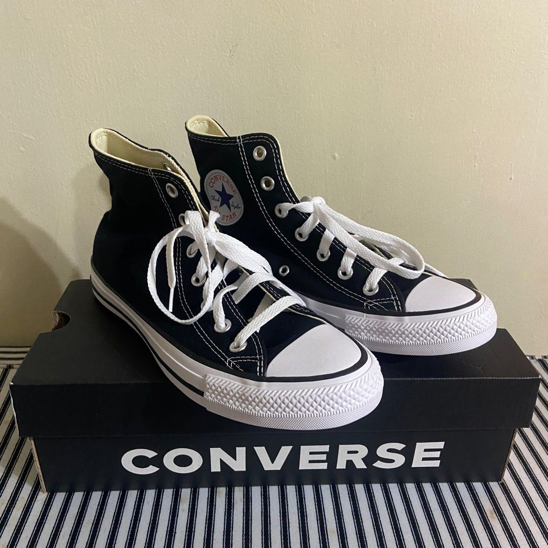Converse Chuck Taylor All Star High Unisex (Category: Sneakers) located in Quezon City. Submitted by pjdprd (Listing ID 1445724559, Image 1). Description: SELLING: Converse Chuck Taylor All Star Unisex - Converse Chuck Taylor All Star High Cut Unisex - sz 6M / 8W - ₱2,000 (slightly nego) RFS: Fitted only since wrong size yung nabili online MOP: Gcash, Maya, GoTyme, Maribank or Bank Transfer MOD: Lalamove / Grab Loc: QC PM if interested! .