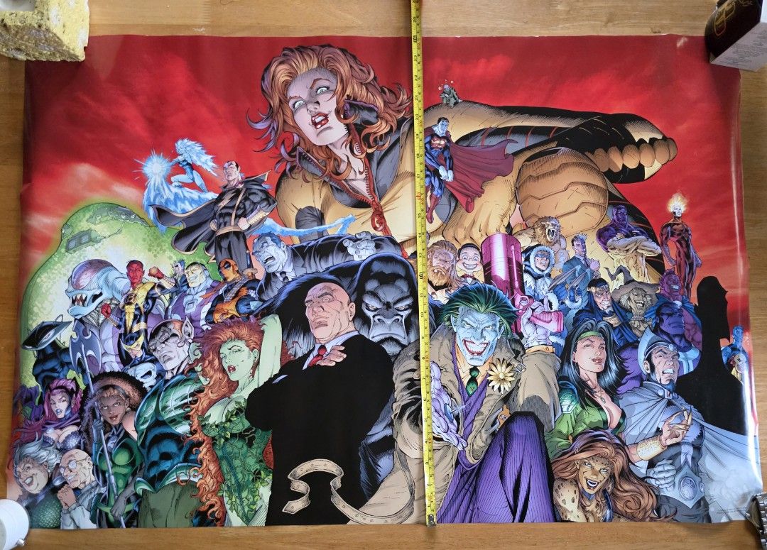 DC Comics Villains and Heroes Poster (Category: Comics & Manga) located in Antipolo. Submitted by saslbs (Listing ID 1445740838, Image 3). Description: 🖤Rare 2011 Marvel's Fear Itself Imported poster. L 36 inches x W 24 inches as good as brand new. Just unwrapped it to show the measurements. Php 3k Payment thru g-cash. Delivery thru Lbc or lalamove care of buyer..