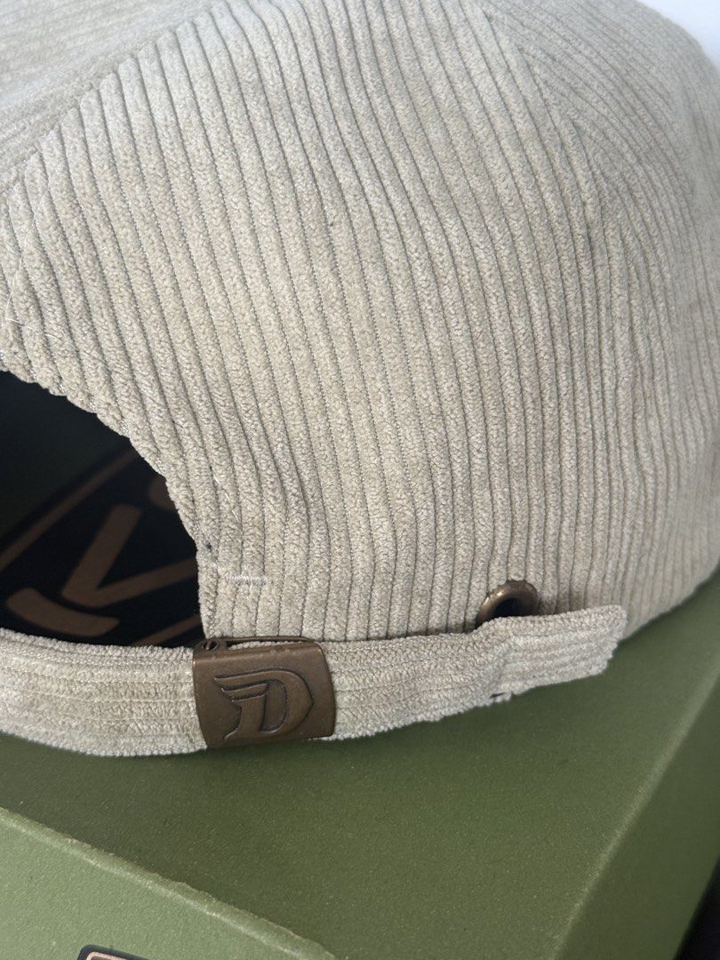 Deadways Corduroy Cap Beige Blue Logo (Category: Caps & Hats) located in Manila. Submitted by kieldoer (Listing ID 1445645206, Image 3). Description: Bought last May 2026 at online store around 1400+ Selling for 700 Got some dirts needs cleaning Lancaster Imus Cavite .