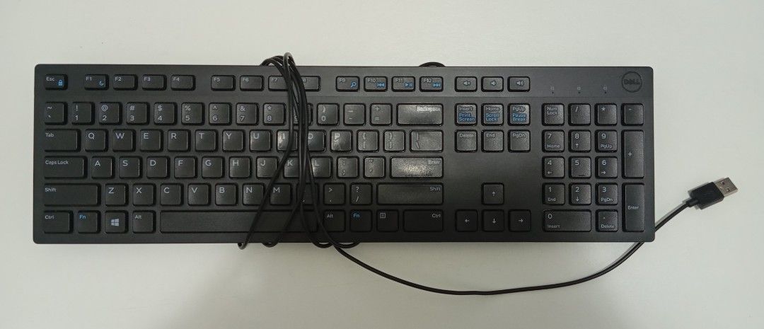 Dell Wired USB Keyboard491321232343715840