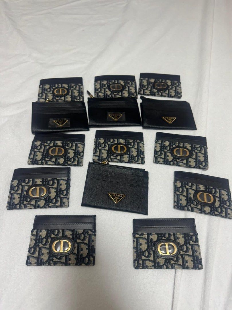 Dior & Prada Card Holders (Category: Luxury Bags & Wallets) located in Bulacan. Submitted by fruityhybrid (Listing ID 1445743738, Image 1). Description: Brand New! dm for more details.