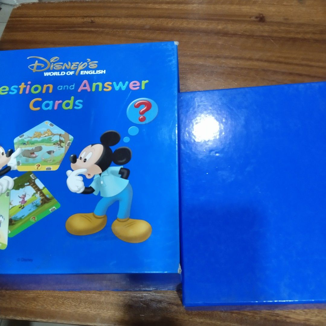 Disney box with pen flash cards big box (Category: Educational & Learning Toys) located in Cavite. Submitted by dimple082 (Listing ID 1445609633, Image 3). Description: good condition.