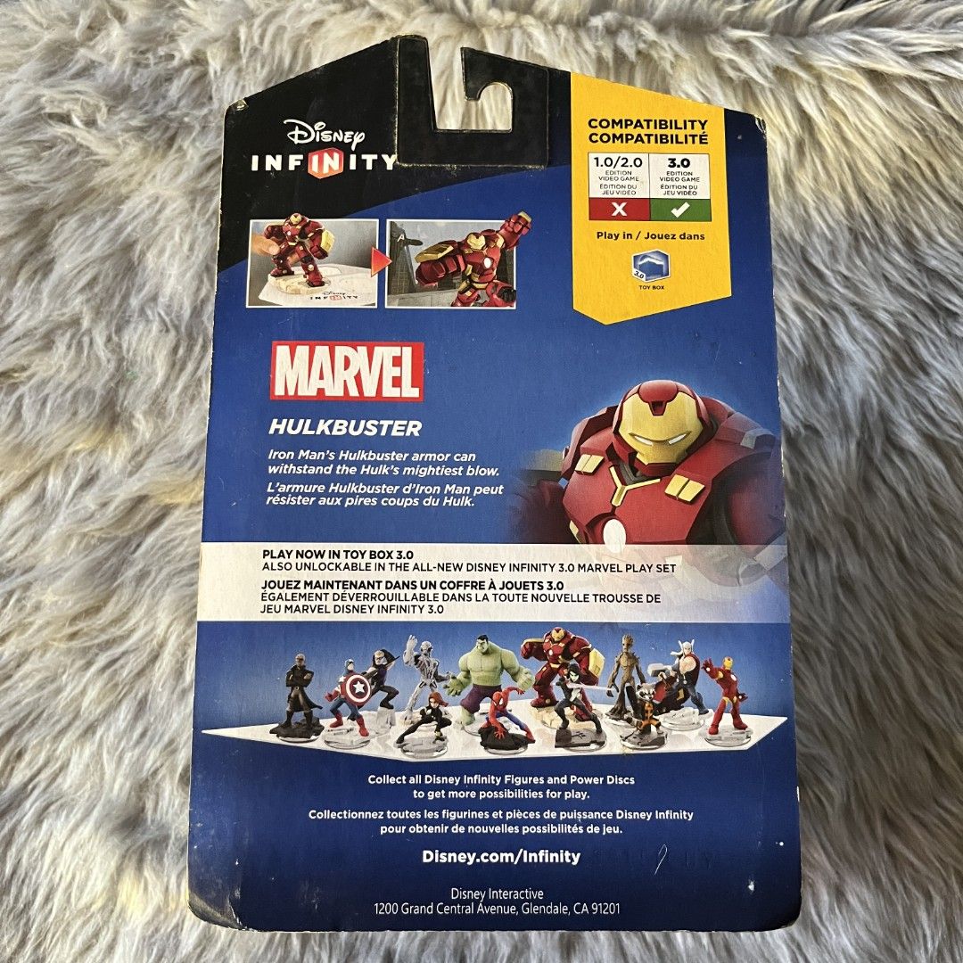 Disney Infinity 3.0 - Hulkbuster Figure (Category: Figurines & Statues) located in Manila. Submitted by declutterfairy_ph (Listing ID 1445627072, Image 2). Description: - Original Packaging Included - Ideal for Collectors.
