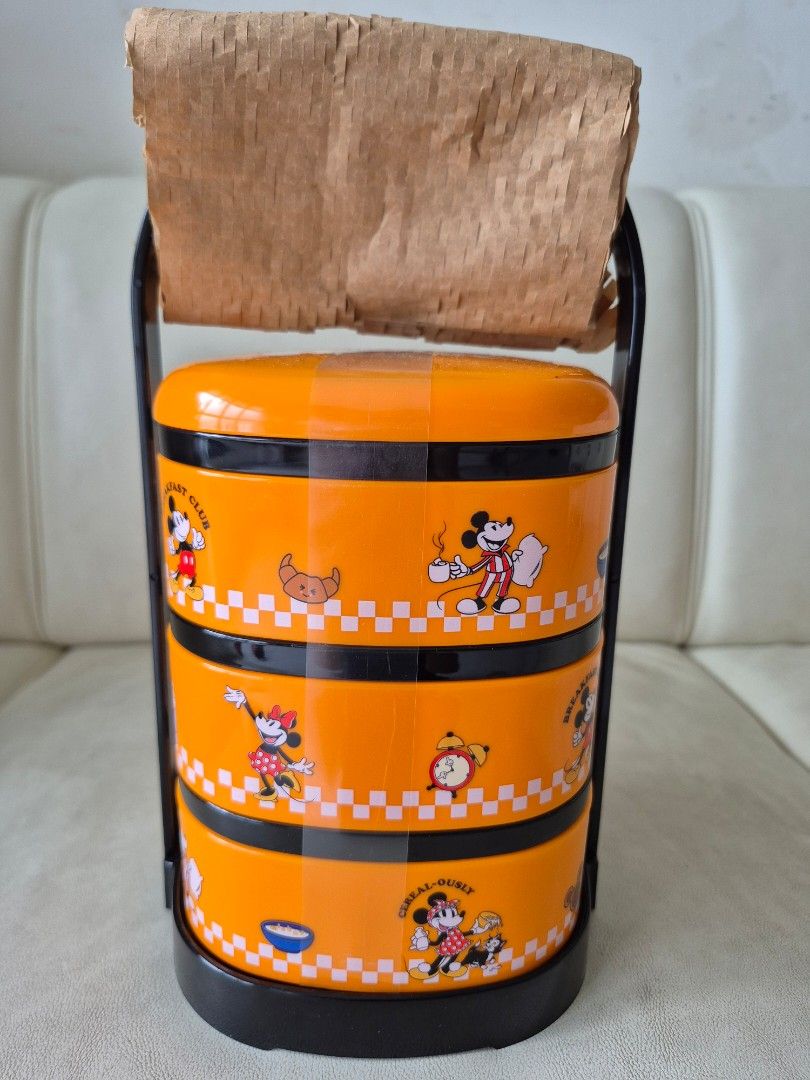 Disney Mickey Mouse Stackable Lunch Box Tiffin Carrier491259391231272961