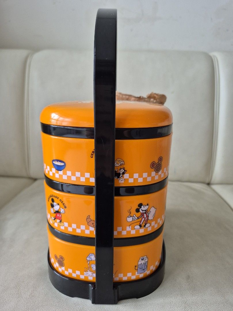 Disney Mickey Mouse Stackable Lunch Box Tiffin Carrier491259391231272962