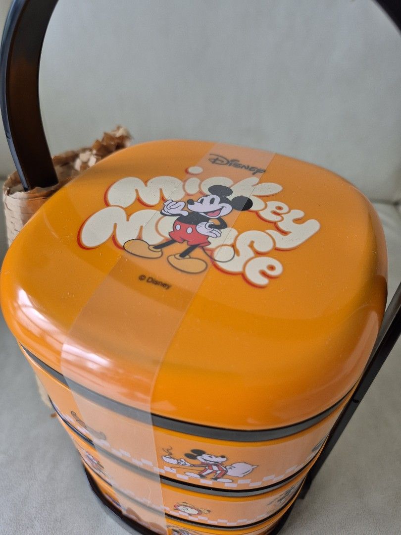 Disney Mickey Mouse Stackable Lunch Box Tiffin Carrier491259391231272960