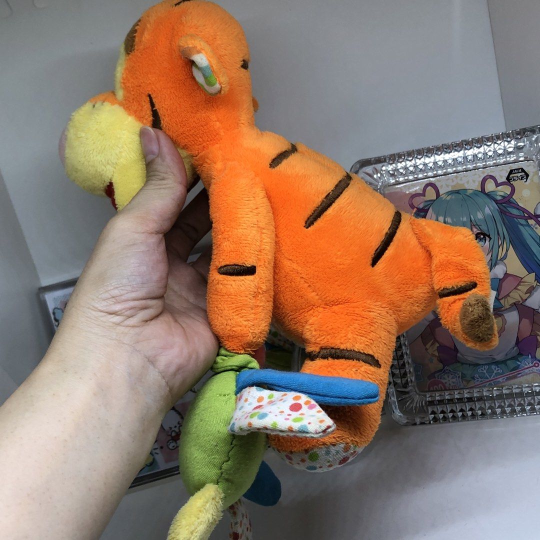 DISNEY TIGGER BABY TOY (Category: Infant Playtime) located in Quezon City. Submitted by kitsune.treasures (Listing ID 1445642398, Image 3). Description: Needs wash only. *First to pay policy! *1 day reservation only. Failure to pay on time, auto cancel. 📍Quezon City * MOD: J&T | Lalamove * MOP: GCASH | BPI 📦ON HAND AND READY TO SHIP CONDITION: WHAT YOU SEE IS WHAT YOU GET. Dimensions: Kindly check the photos for the actual measurements. Please 