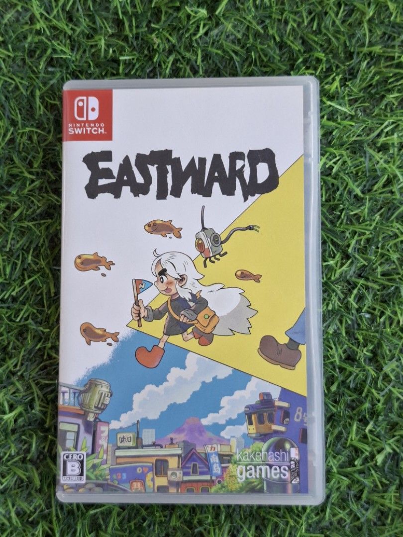 Eastward Nintendo Switch Game (Category: Nintendo) located in Manila. Submitted by alexierx (Listing ID 1445767428, Image 1). Description: - Eastward game for Nintendo Switch - Includes game cartridge & case - Has missing stickers - Can be played in English MOD: J&T/LBC MOP: Gcash, Maribank.