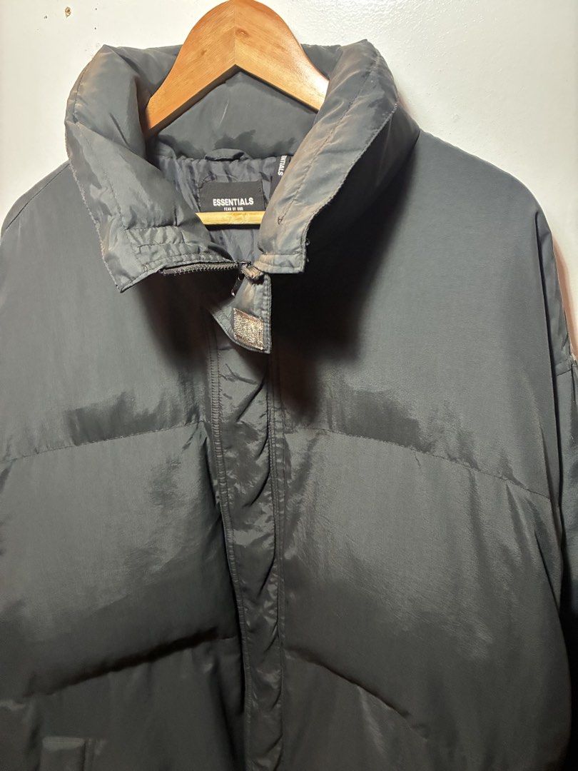 Essentials puffer jacket (Category: Coats, Jackets and Outerwear) located in Manila. Submitted by egayfinds420 (Listing ID 1445708349, Image 2). Description: NEW ARRIVAL 😍😍😍 Essentials puffer Jacket Excellent condition XL 28 x 33 2885 + Shipping fee 🤝 📍 Store location agra gas station amungan iba zambales ⏰ 9:30am - 7:30pm.