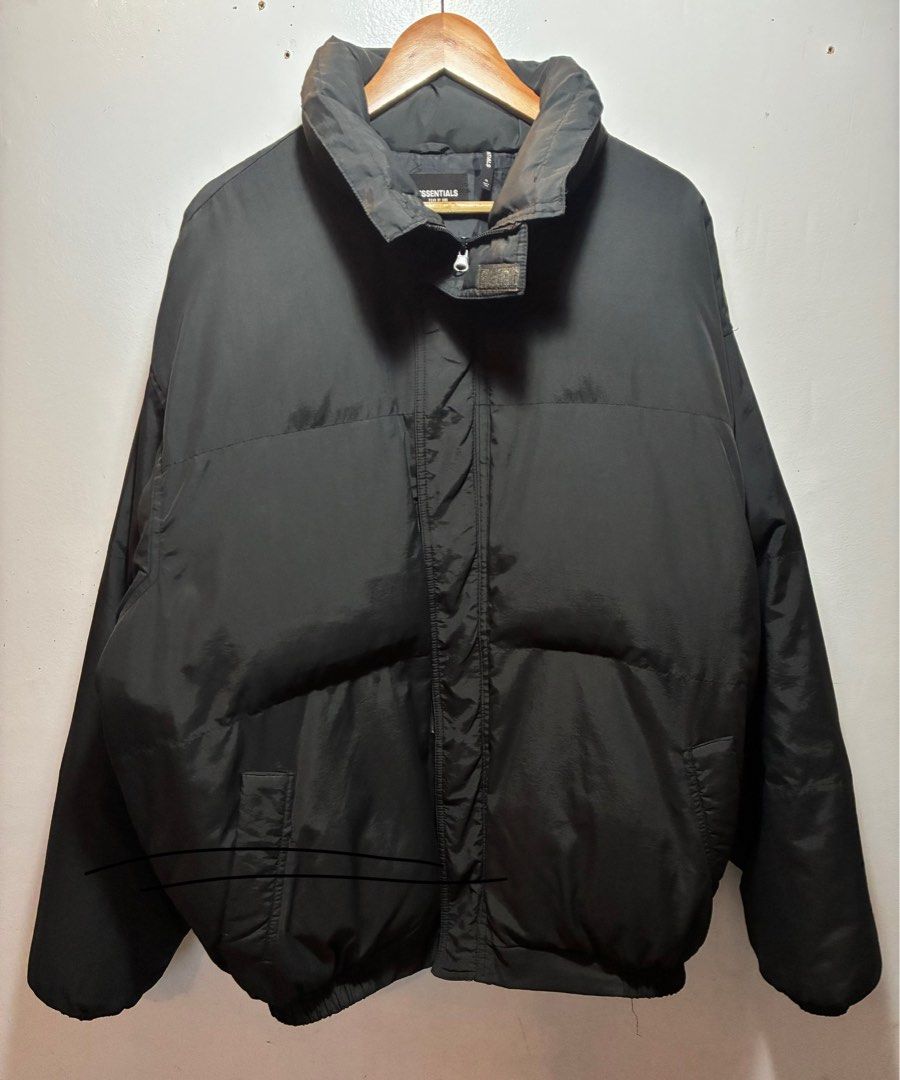 Essentials puffer jacket (Category: Coats, Jackets and Outerwear) located in Manila. Submitted by egayfinds420 (Listing ID 1445708349, Image 1). Description: NEW ARRIVAL 😍😍😍 Essentials puffer Jacket Excellent condition XL 28 x 33 2885 + Shipping fee 🤝 📍 Store location agra gas station amungan iba zambales ⏰ 9:30am - 7:30pm.