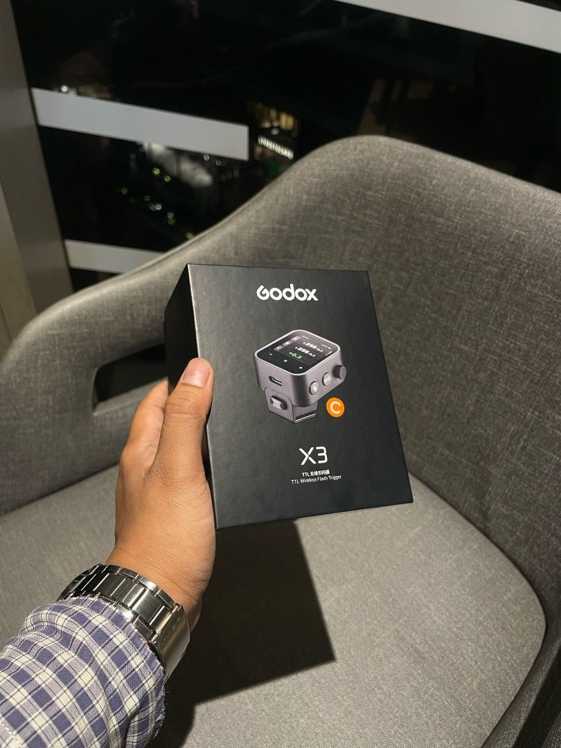 Godox X3 TTL Wireless Flash Trigger for Canon. (Category: Flashes) located in Quezon City. Submitted by redgestuff (Listing ID 1445715980, Image 1). Description: Godox X3 TTL Wireless Flash Trigger for Canon. Selling Price: ₱4,700 Current Market Price: ₱5,162 https://www.henryscameraphoto.com/Godox-X3-TTL-for-Canon Feel free to send me a message on Facebook: Redge Hawang. Send a message for faster response. Meet Up: GATEWAY 2 STARBUCKS /EDSA SHAN