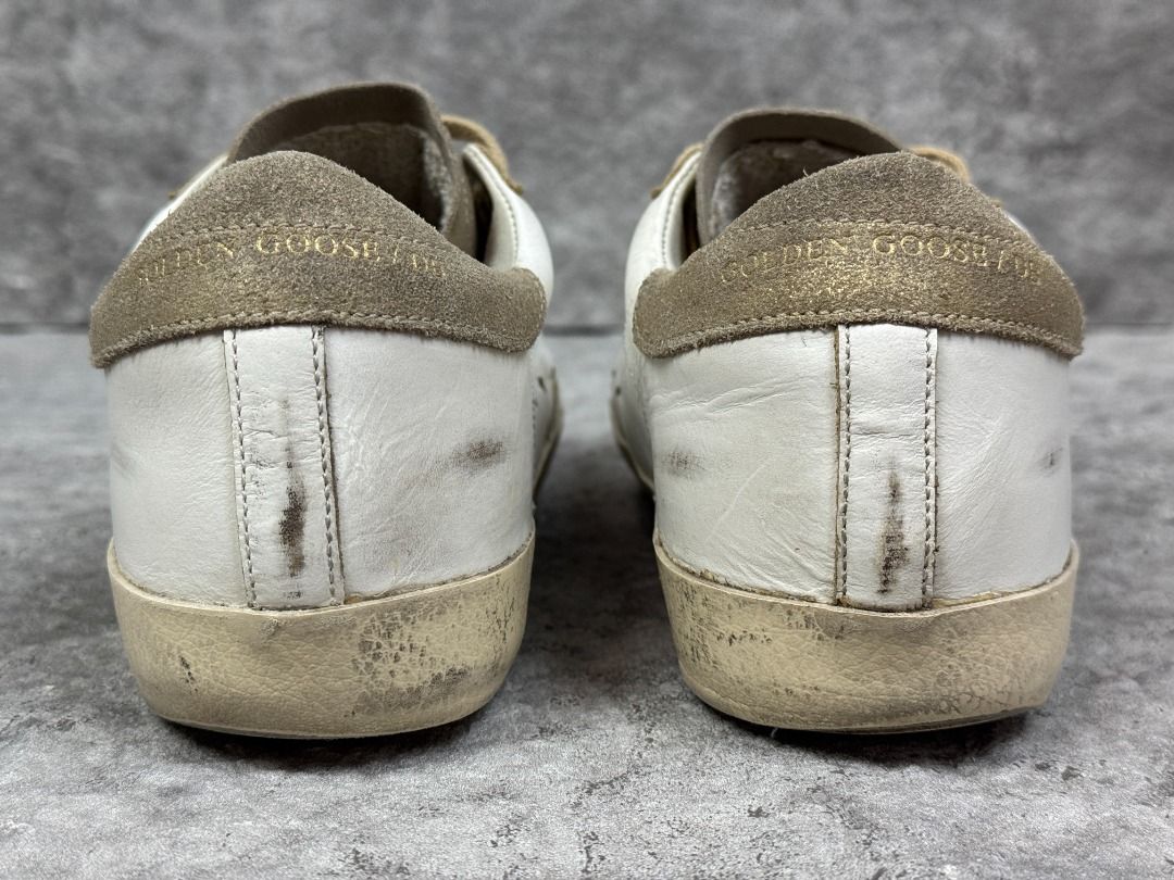 Golden Goose Superstar Gold/white (Category: Sneakers & Footwear) located in Aloran. Submitted by rymans (Listing ID 1445743541, Image 3). Description: Golden Goose Superstar Gold/white Size 38 7.5/10 Condition 2980 +SF Can do COP via LBC (DP needed minimum of 300) .