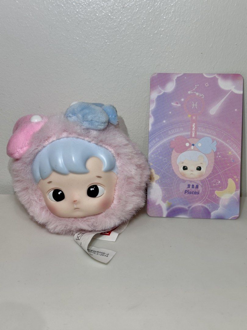 Hacipupu Pisces Constellation Plush Keychain (Category: Plushies & Soft Toys) located in Meycauayan. Submitted by gggaaabbbzzz (Listing ID 1445696730, Image 1). Description: ✨ AVAILABLE - Comes in UNSEALED box.