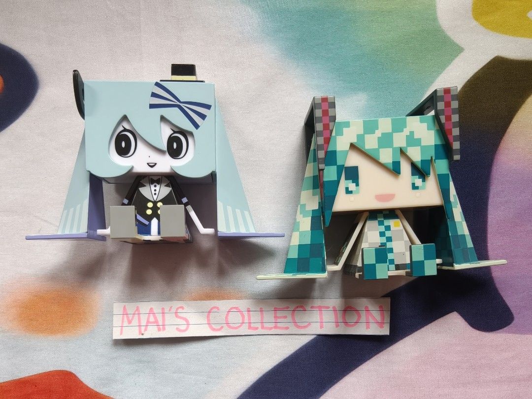 Hatsune Miku Graphig Figure Set (Category: Figurines & Statues) located in Angeles City. Submitted by maiscollection (Listing ID 1445710528, Image 1). Description: M: 500 Walang box yung isa 📍 Location: Angeles City, Pampanga 💳 Mode of Payment: GCash/MariBank 🚚 Delivery: J&T (sf will be shouldered by the buyer) 📌 Reminders: • First to pay basis (no long reservations) • Strictly NO cancellations and refund • No rush shipping (shipping every Fr