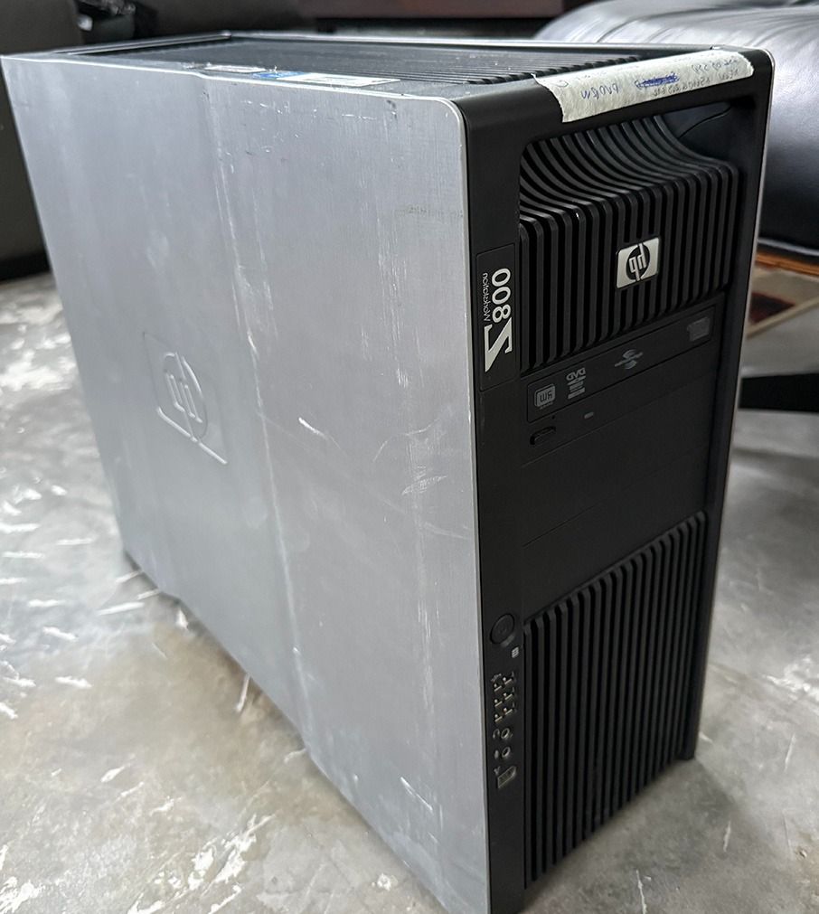 HP Z800 Workstation Desktop Computer 48GB RAM / SSD / Windows 11 Pro