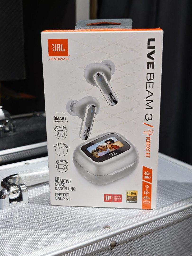 JBL Live Beam 3 True Wireless Earbuds with ANC
