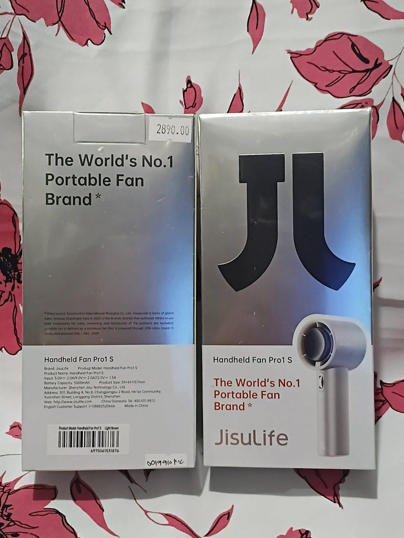 Jisulife Pro 1S Handheld Fan (Category: Fans) located in Manila. Submitted by mxrx_ (Listing ID 1445720880, Image 2). Description: .