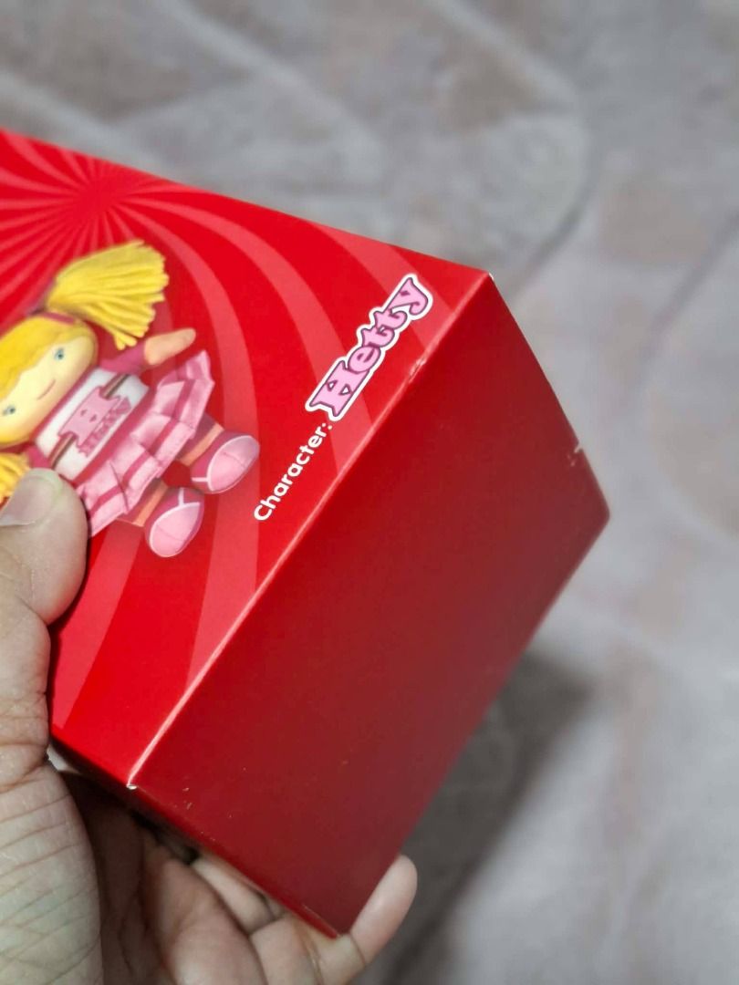 Jollibee Plushie Charm Hetty Character Box (Category: Plushies & Soft Toys) located in Pasig City. Submitted by loveMYshop2022 (Listing ID 1445635882, Image 2). Description: Jollibee Plushie Charm Hetty Character Box NO TO FAKE / DUPLICATE ITEMS SEALED BOX ✔️ORIGINAL ✔️BRANDNEW ✔️Limited Offer / limited Stocks Only 👍ready for pick up / on hand _ available 👍Location Pasig City 👍MOP Gcash / Maya / Gotyme / 👍CC Payment QRPH + 30.00 👍Feel FREE t