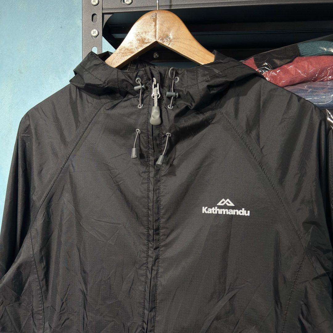 KATHMANDU - Pack n Go Rain Jacket Insulite (Category: Activewear) located in Cavite. Submitted by gooditems.cavite (Listing ID 1445655821, Image 2). Description: Size xs on tag Best fit medium 21.5x26 Authentic Waterproof rain jacket No flaws Reflectorized print.