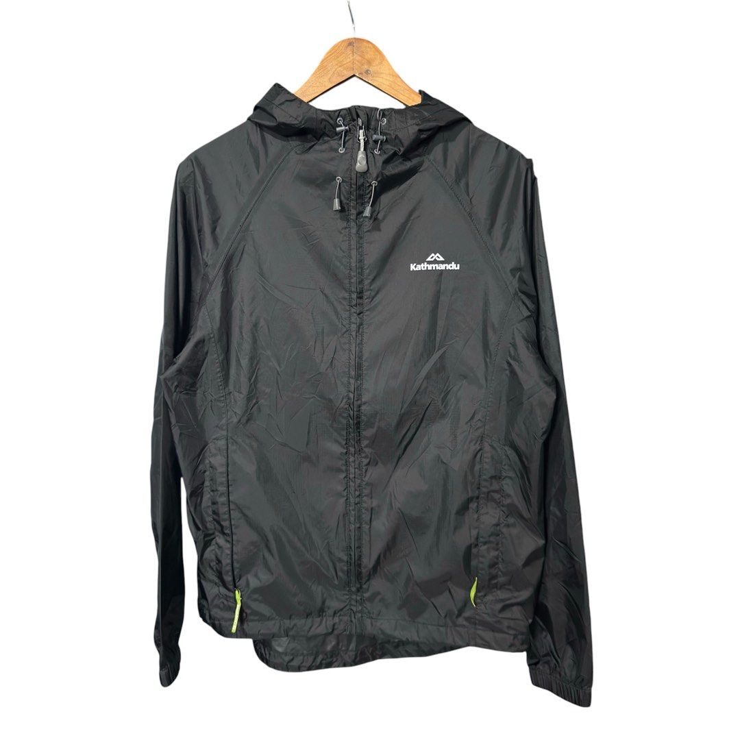 KATHMANDU - Pack n Go Rain Jacket Insulite (Category: Activewear) located in Cavite. Submitted by gooditems.cavite (Listing ID 1445655821, Image 1). Description: Size xs on tag Best fit medium 21.5x26 Authentic Waterproof rain jacket No flaws Reflectorized print.