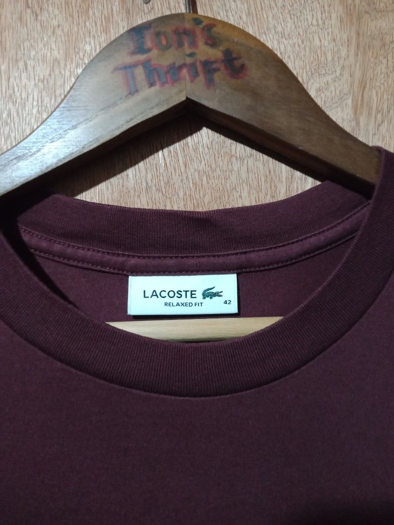 LACOSTE RELAXED FIT SHIRT (Category: Tshirts & Polo Shirts ) located in Kalibo. Submitted by ionsthrift (Listing ID 1445745881, Image 3). Description: 📌Ugaliing mag basa palagi, pra iwas tanong o aberya. 📌Wag na mag offer kng hndi nman kayang panindigan or bibilhin. Dahil once na nag offer ka dpat sure ka. 📌Please, manage your expectation nlng, halos lahat po ng items ay galing ukay, denedeclare ko nman pag my issue, pro pasensya na pag meron 