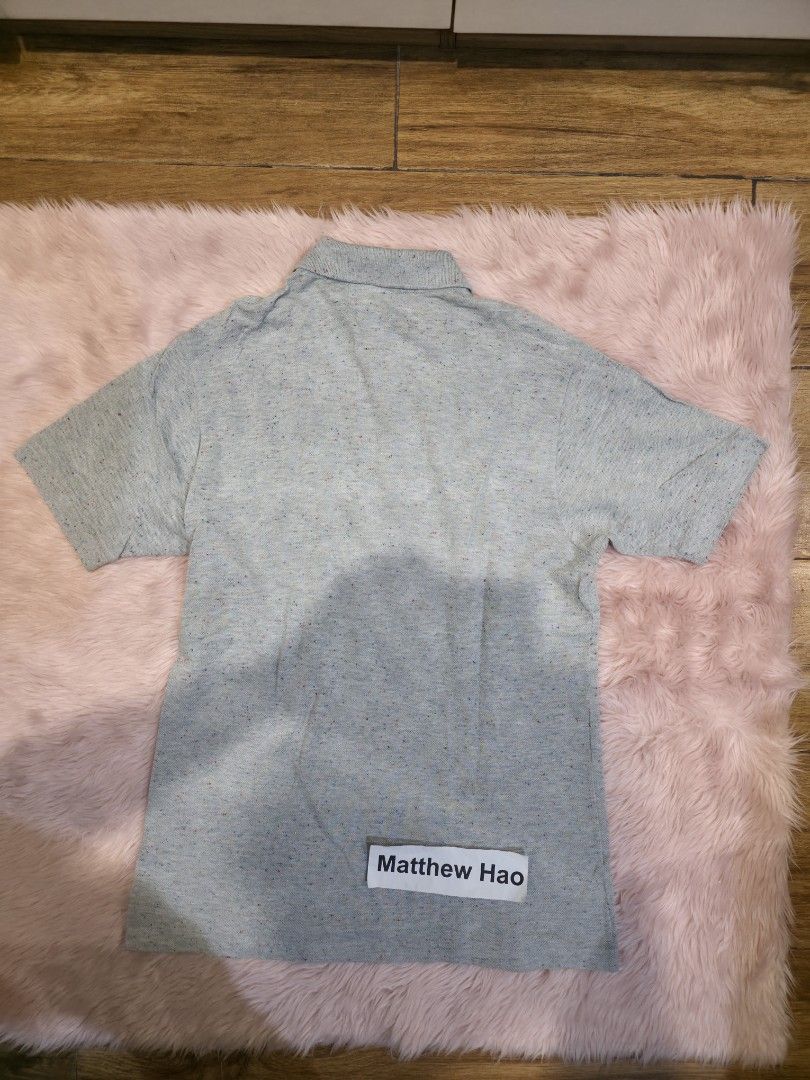 Lacoste speckled polo shirt grey (Category: Tshirts & Polo Shirts ) located in Manila. Submitted by machoxmatt (Listing ID 1445740317, Image 3). Description: used 1x size: 3 classic fit dimension: w19, L28 mop:bdo/gcash shipping at buyer's expense.