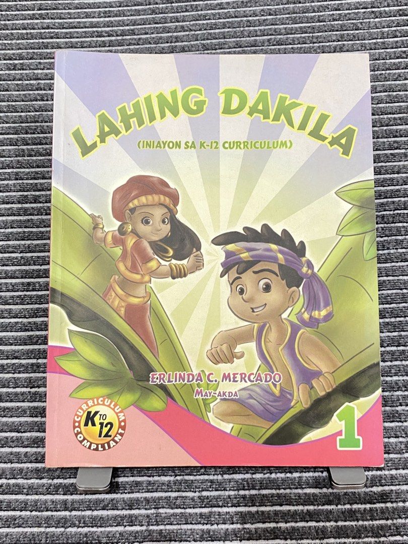Lahing Dakila Grade 1 Textbook (Category: Textbooks) located in Quezon City. Submitted by reysiyel (Listing ID 1445651139, Image 1). Description: - Lahing Dakila Textbook for Grade 1 - Aligned with the K-12 Curriculum - Authored by Er. Linda C. Mercado and May-Akda - Published by C & E Publishing, Inc. - actual state shown in posted photos to manage expectations - bought brand new fr a Recto Bookstore via orange app, with a stamp on the last page