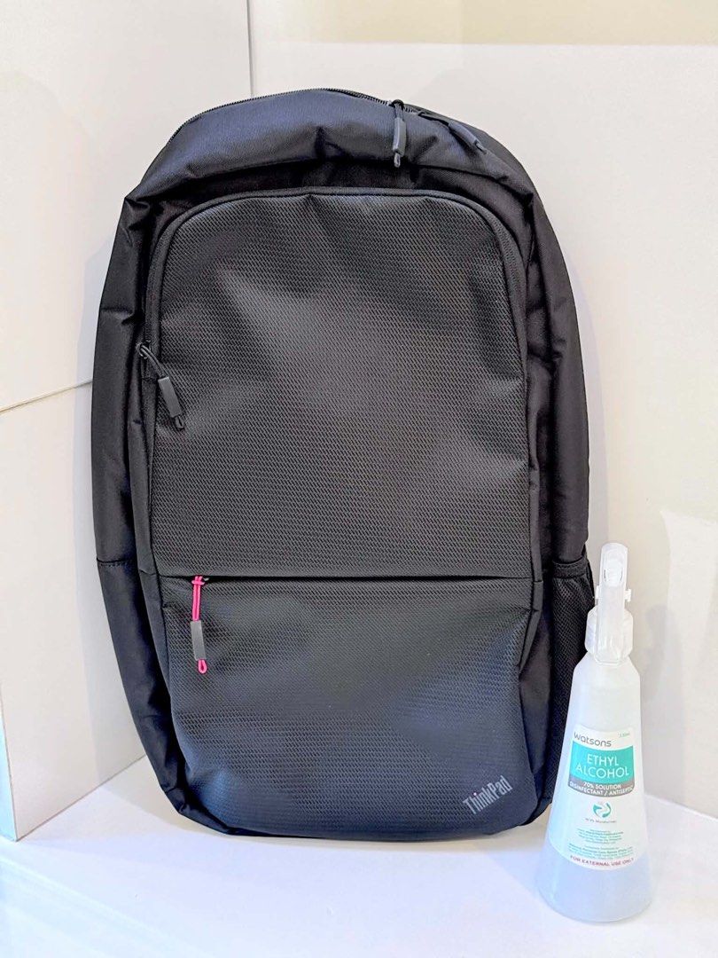Lenovo Slim Black Laptop Multi Pocket Backpack (Category: Laptop Bags & Sleeves) located in Taguig. Submitted by annebydesign (Listing ID 1445661957, Image 3). Description: Hi all. Posting this here just in case someone is looking for one. Selling this Lenovo Slim Black Laptop Multi Pocket Backpack for ₱1500. Retail for ₱3k •Brand new. From the US RFS: Husband replace his laptop backpack- he bought 3 pcs diff size. This one too small daw- the oth