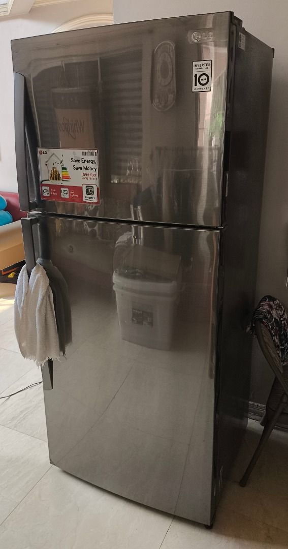 LG Double Door Refrigerator GR-M562GSCH (Category: Refrigerators and Freezers) located in Quezon City. Submitted by perdono (Listing ID 1445781533, Image 1). Description: BUYER WILL COVER FOR THE SHIPPING! Specifications: Voltage: 230 V Dimensions (mm): 755(W) x 707(D) x 1777 (H) NET Weight (kg): 82 Reason for selling: Upgrade to a bigger refrigerator Specifications: - LG Double Door Refrigerator - Sleek Stainless Steel Finish - Spacious Interior