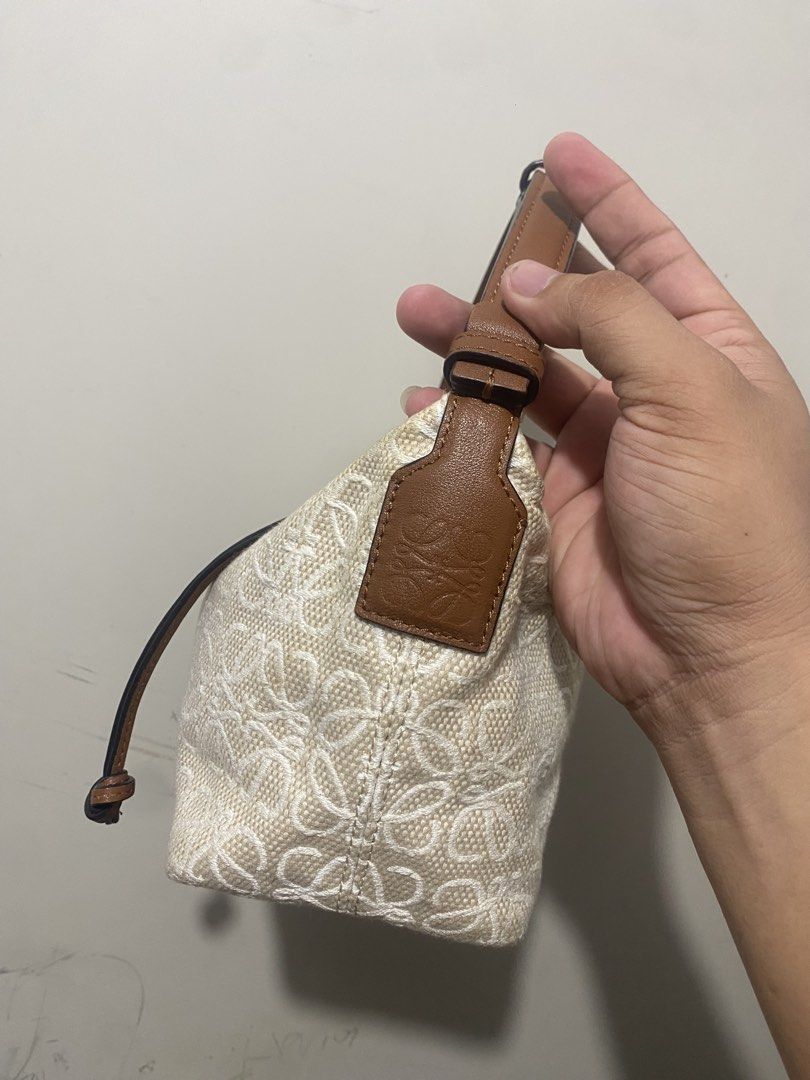 Loewe Cubi Anagram (Category: Luxury Bags & Wallets) located in Leyte. Submitted by lesterjacaseno (Listing ID 1445744638, Image 2). Description: Loewe Cubi Anagram Jacquard Canvas.