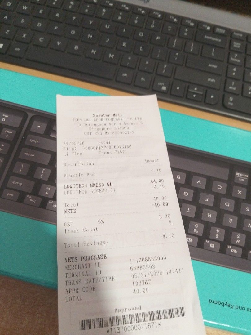 Logitech MK250 Wireless Keyboard and Mouse Combo490835818579251201