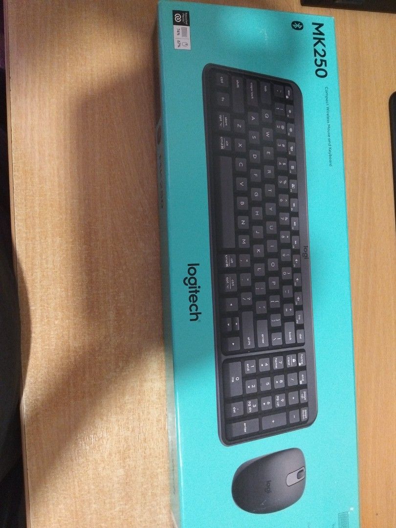 Logitech MK250 Wireless Keyboard and Mouse Combo490835818579251200
